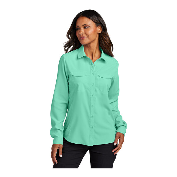 seafoam dress shirt Modena Seafoam Contemporary Fit Men's Dress Shirt M300BS0R