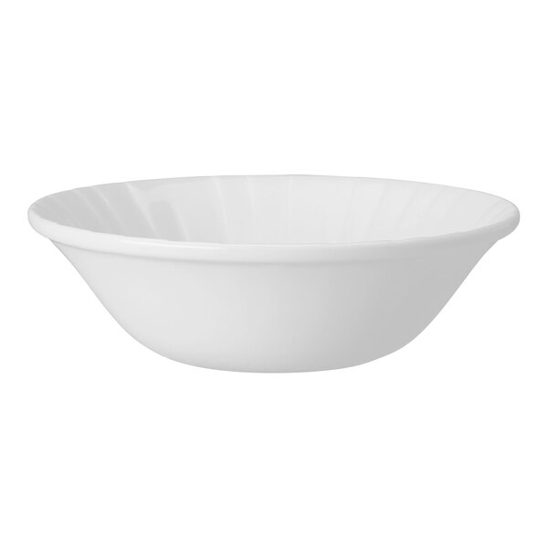 Steelite Distinction Alina 18 oz. White Embossed Bowl - 36/Case Steelite Distinction Alina 18 oz. White Embossed Bowl - 36/Case