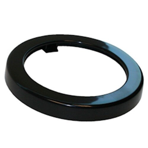 San Jamar X22TR Black Dispenser Trim Ring for 2 3/4" to 3 3/4" Diameter Cup or Lid Dispensers