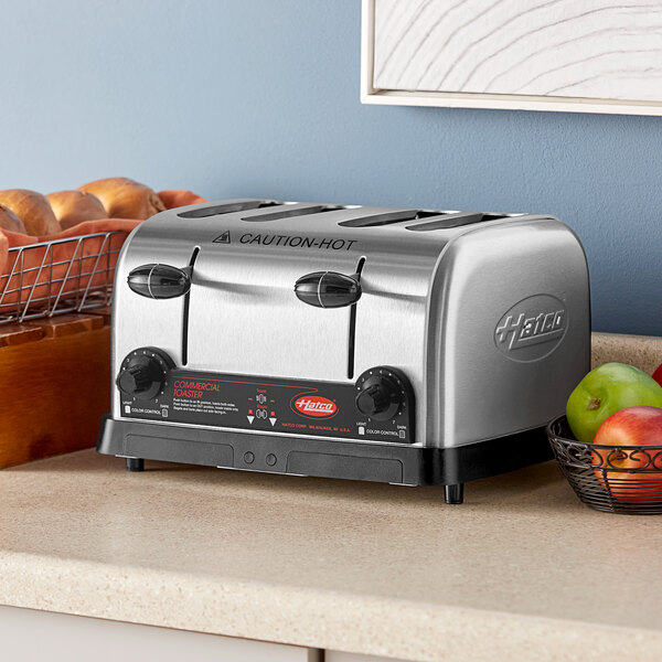 Perco Toaster Hatco TPT-208 4 Slice Commercial Toaster - 1 1/4