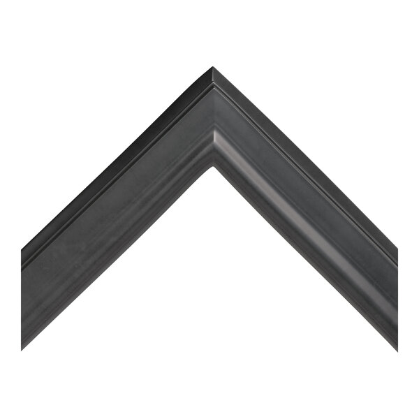 A close up of a black Avantco door gasket.