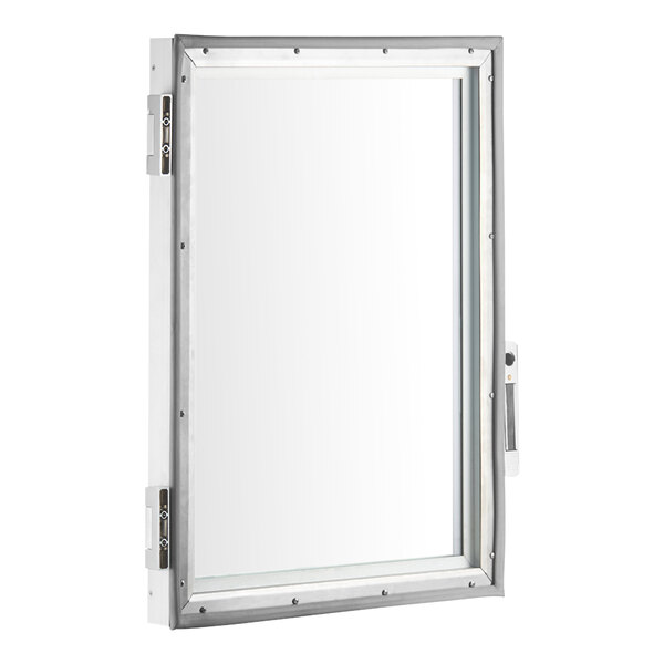 A glass top Dutch door designed for Avantco HTESDC-1836 and HPESDC-1836 units.
