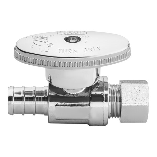 Oatey 4764PCLF 1/4-Turn Straight Water Stop Valve with 1/2