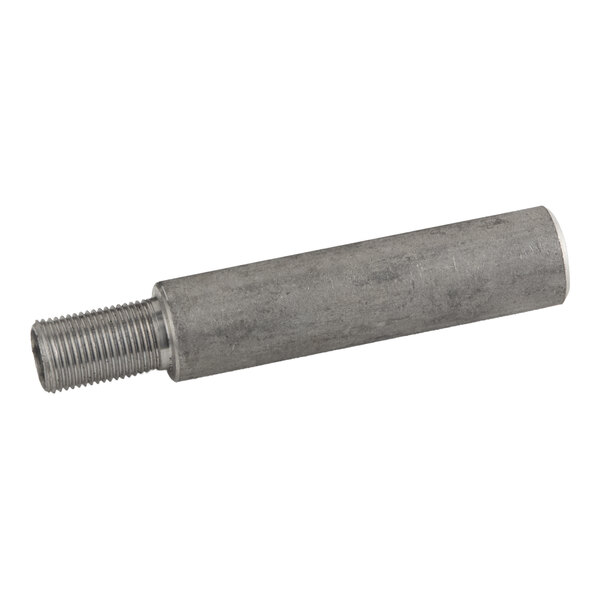 A metal microswitch sleeve with a threaded end, designed for Avantco MX30, MX30H, MX40, and MX40H mixers.