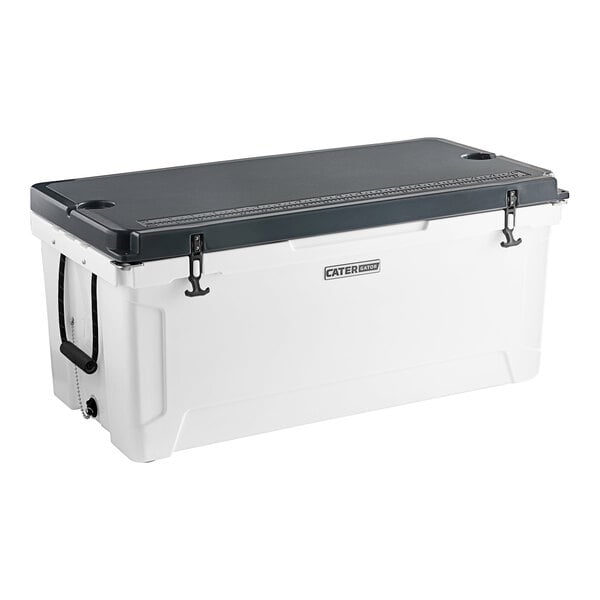 CaterGator CG170PA Panda 170 Qt. Rotomolded Outdoor Cooler / Ice Chest