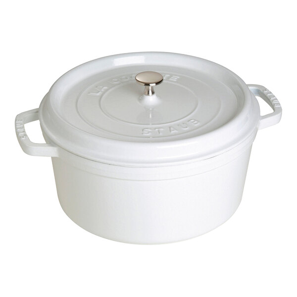 STAUB ホワイト セラミック オイルフォンデュ用鍋 フォンデュ鍋| 鋳物ホーロー鍋| ストウブ(STAUB)公式通販