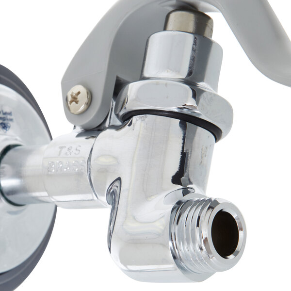 T&S B-0107-LR 1.15 GPM Self Closing Pre-Rinse Spray Valve with Rubber ...