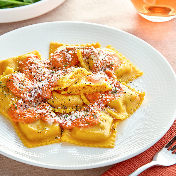 Seviroli Butternut Squash Square Ravioli 2.75 lb. - 2/Case