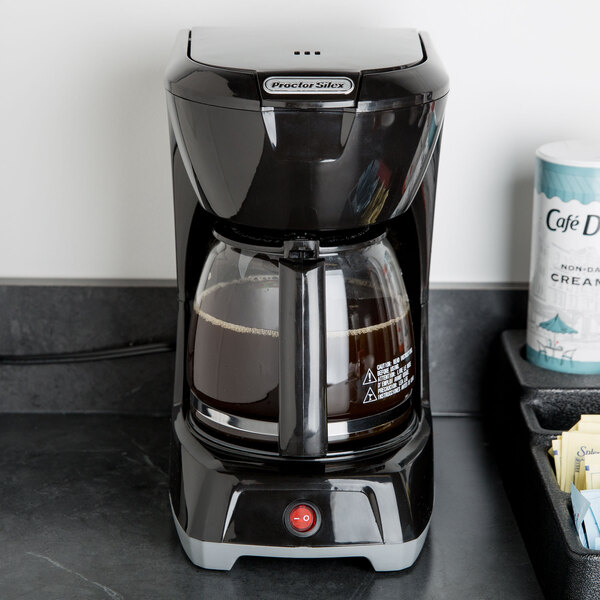 Proctor Silex 43602 Black 12 Cup Coffee 