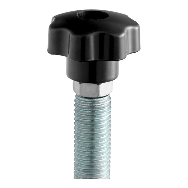 An adjustable foot with a threaded metal stem and a black plastic knob, designed for the Estella SM Series.