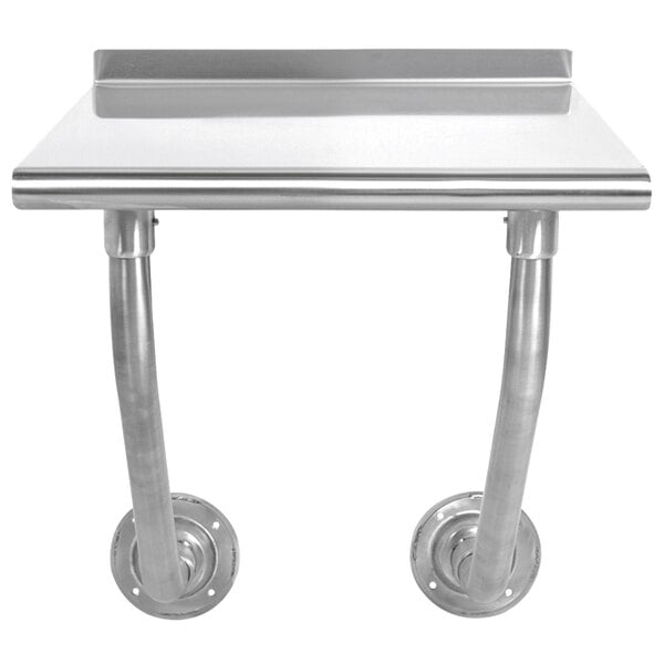 Advance Tabco FSS-W-242 24" x 24" Stainless Steel Wall Mounted Table