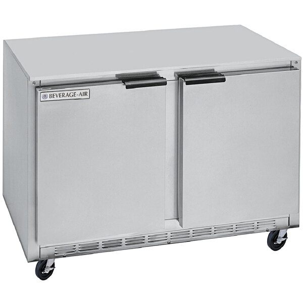 Beverage-Air UCRF50A-1-SA-B 50" Dual Temp Undercounter Refrigerator / Freezer