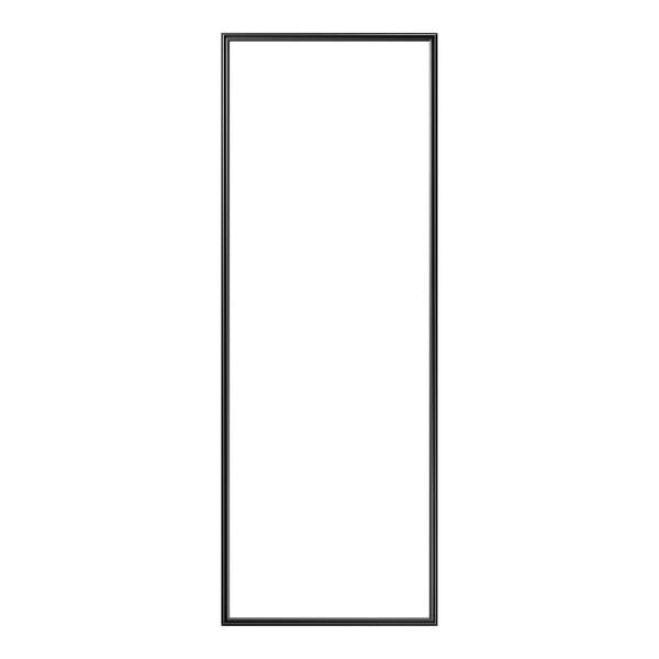 A rectangular black gasket designed for use with specific refrigerator or freezer models.