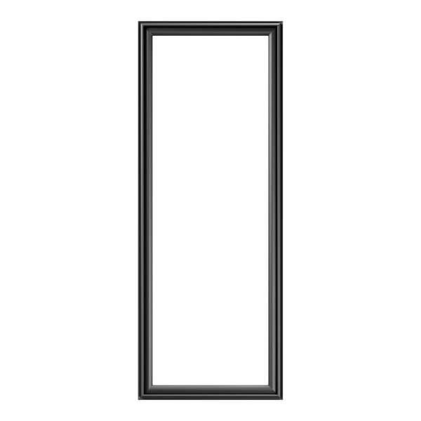 A rectangular black gasket designed for specific AvaValley refrigerator and freezer models.