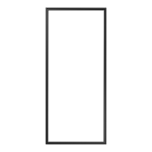 A rectangular black gasket designed for use with specific refrigerator models.