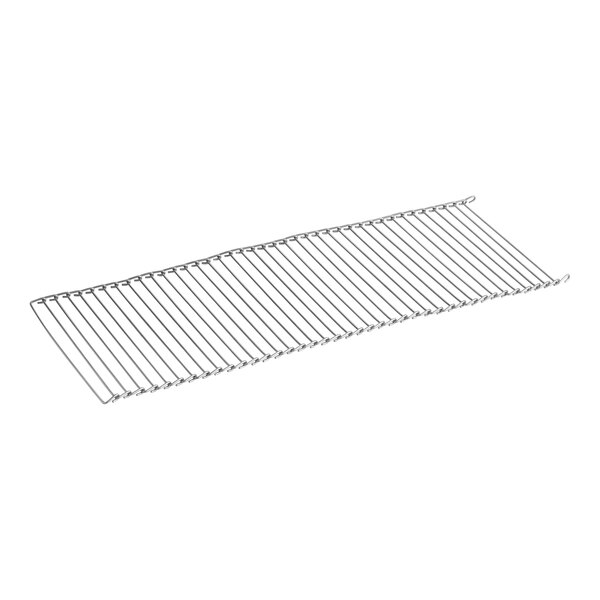 A metal wire conveyor rack designed for Avantco bun toasters.