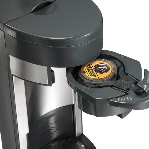 Hamilton Beach 49963 Gray FlexBrew Single Serving Coffee Maker 120V