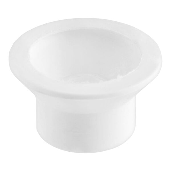 A white auger blade seal for 1.6 and 2.6 gallon granita or slushy machines.