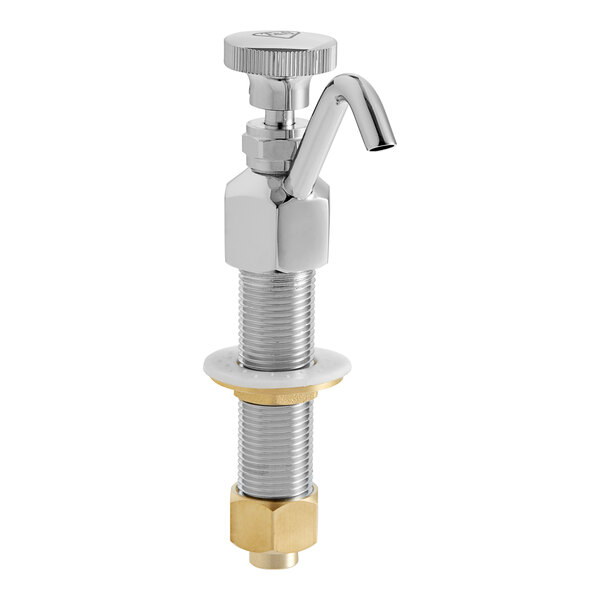 TS Brass Dipperwell Wasserhahn Chrom – Für Waschbecken, Einzelloch, Kommerziell