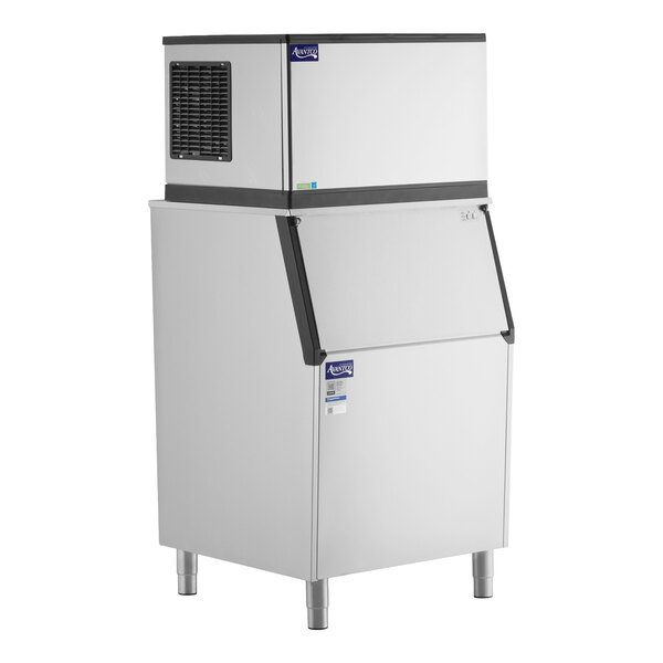 Diamond EMC-F-530-A 30" Air-Cooled Modular Full Cube Ice Machine with 500 lb. Storage Bin - 494 lb., 115V