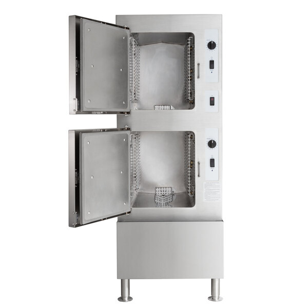 Cleveland 24CGA10 SteamCraft Ultra Natural Gas 10 Pan Floor Steamer