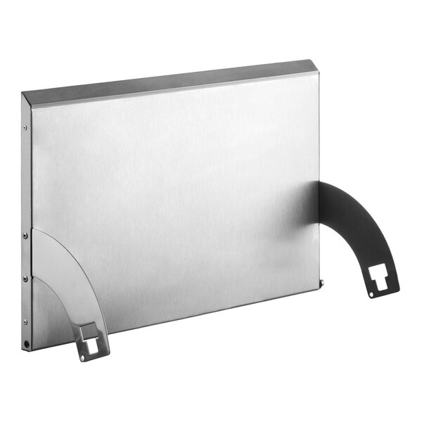 A stainless steel replacement door for Avantco EUC-H-230-A and EUC-F-230-A ice machines.