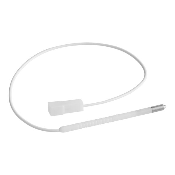 A white water level sensor with a cable, designed for select Avantco Ice Diamond ice machines.