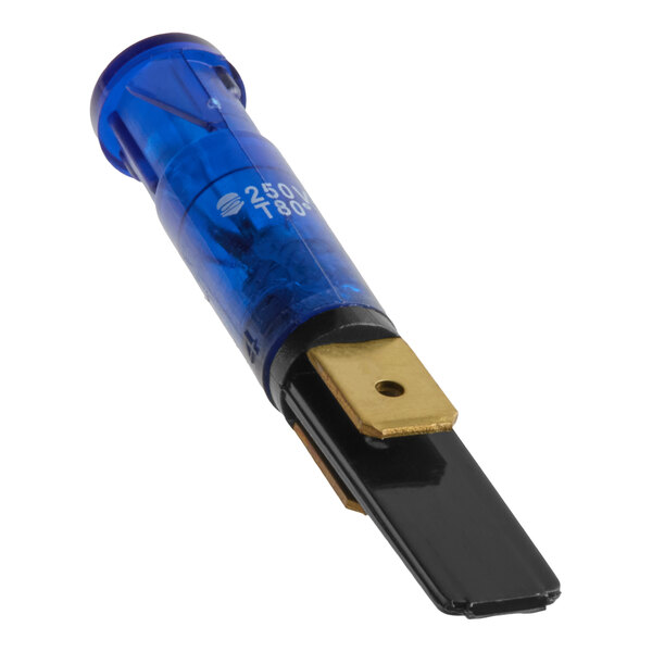 A blue LED light component designed for select Avantco Ice Diamond ice machines.