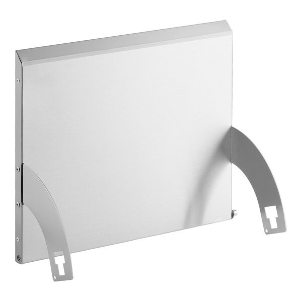 A stainless steel replacement door for the Avantco EUC-G-80-A commercial ice machine.