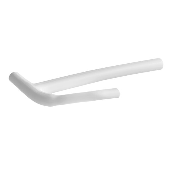 A white drain tube designed for select Avantco Ice Diamond ice machines.