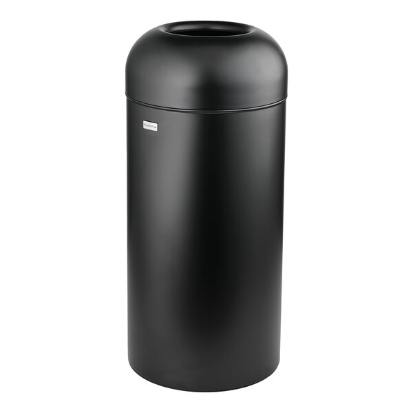 Tramontina 81200/024 18 Gallon Matte Black Stainless Steel Round