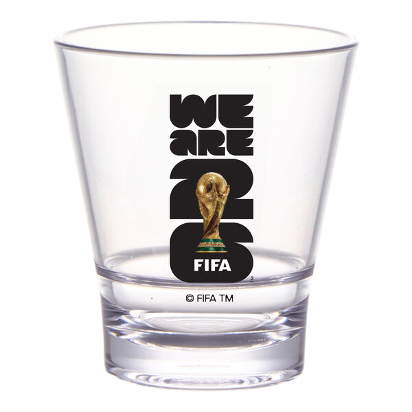 GET FIFA World Cup 2026™ 9 oz. SAN Plastic Stackable Rocks / Old