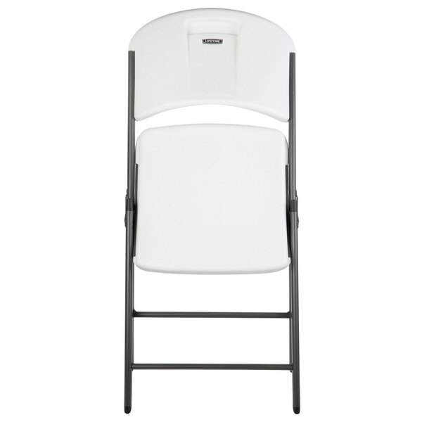 Lifetime White Contoured Folding Chair (2802)