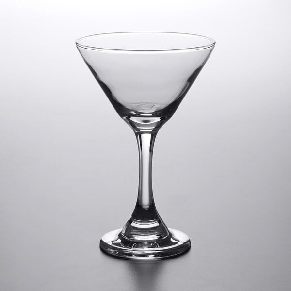 STREET CRAFT Stainless Steel Martini Goblets Glass Capacity 6 Ounce 