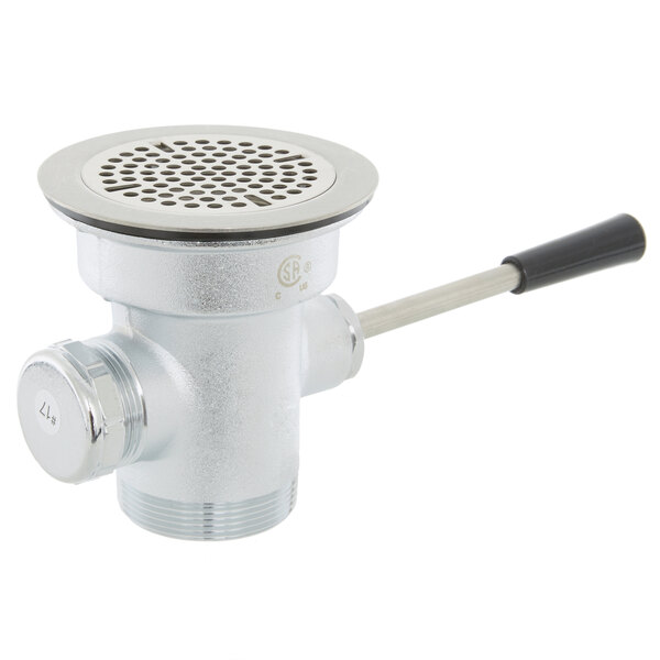 T&S B3960XS Waste Drain Valve with Lever Handle and 3" Sink Opening