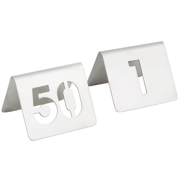 WORDFUN Table Number Stands, Table Tent Sign, Stackable Restaurant Table Number Cards, Stainless Steel Table Signs, Double Side, for Restaurants/Cafés/Bars/Banquets/Weddings WORDFUN Table Number Stands, Table Tent Sign, Stackable Restaurant Table Number Cards, Stainless Steel Table Signs, Double Side, for Restaurants/Cafés/Bars/Banquets/Weddings