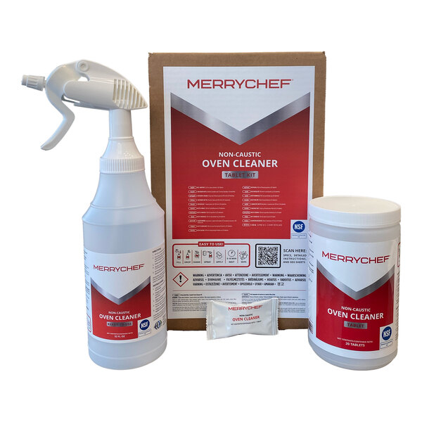 Merrychef 32Z4222 20-Count Non-Caustic Oven Cleaning Tablets with