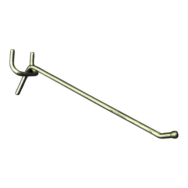 Azar Displays 700022 Metal J-Hook – 20-Pack, For Pegboard Or Slatwall, Retail Display Merchandising, Heavy-Duty Steel Wire Hooks
