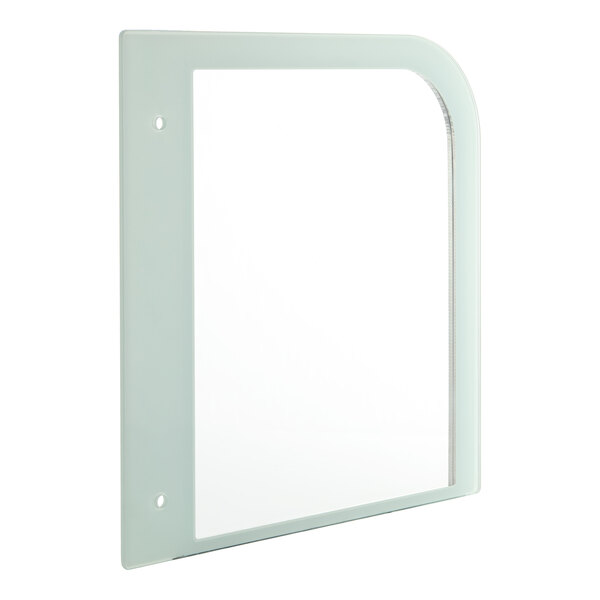 White Left Side Glass Panel for BC Series