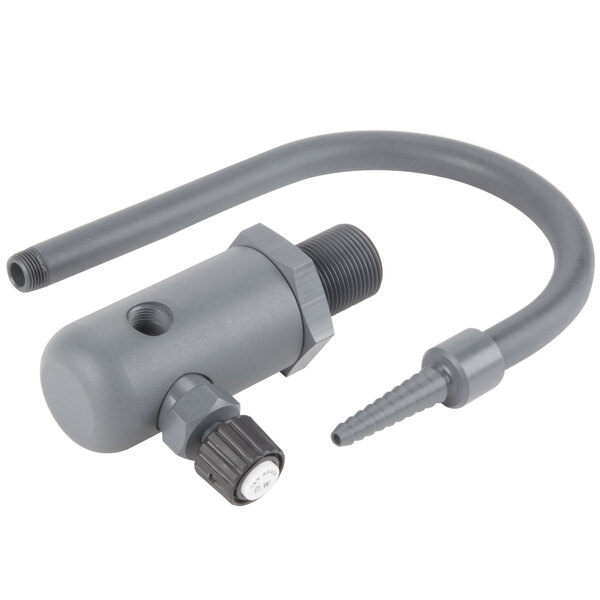 T&S BL951001 Gray Wall Mount PVC Single Panel Distilled / Deionized