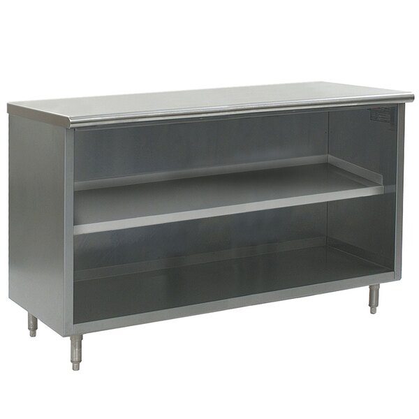 Eagle Group PC1848SE-CS 18" x 48" Spec-Master Plate Cabinet with Open Base