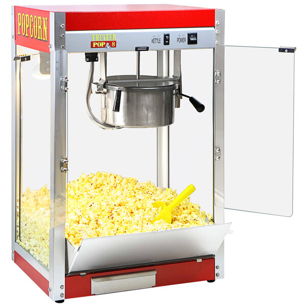 Paragon 1108110 Commercial 8 oz. Theater Popcorn Machine 1420W