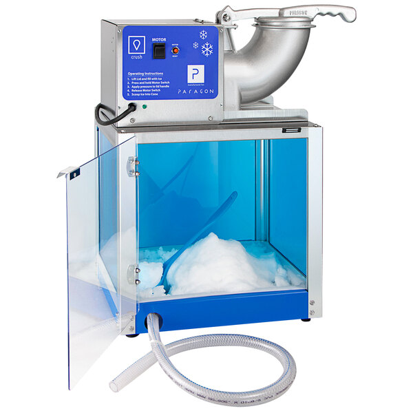 Paragon 6133310 Arctic Blast Snow Cone Machine with Top Mount Ice Shaver