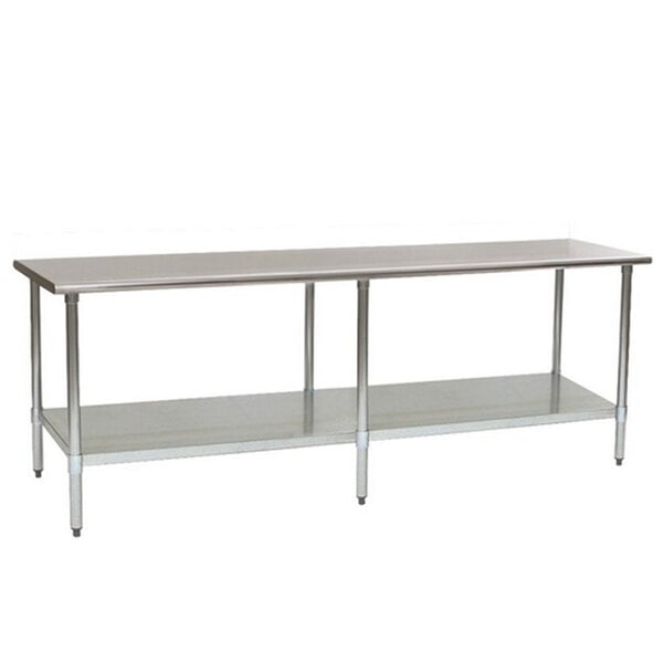 Eagle Group T4872SE 48" x 72" Stainless Steel Work Table with Undershelf