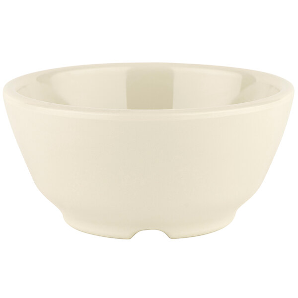 A white bowl with a diamond pattern on the surface.
