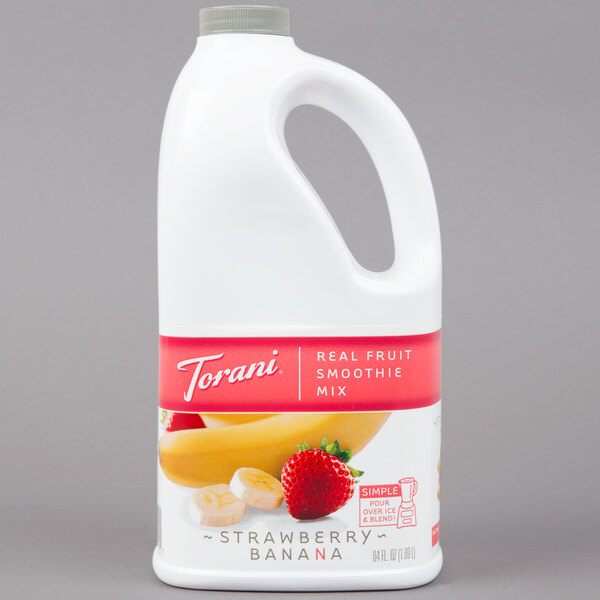 Torani Real Fruit Smoothie Strawberry Banana Mix