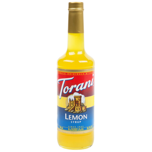 Torani 750 mL Lemon Flavoring / Fruit Syrup