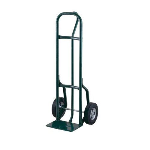 Harper 27T61 Loop Handle 800 lb. Steel Hand Truck with 8" x 1 5/8" Mold-On Rubber Wheels and Reinforced Base