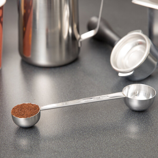 FJ Stainless Steel Coffee Scoop Measuring Spoons Cooking Tools Coffee Bean Beam 