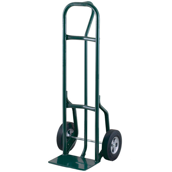 Harper 27T84 Loop Handle 800 lb. Steel Hand Truck with 10" x 2 1/2" Solid Rubber Wheels and Reinforced Base